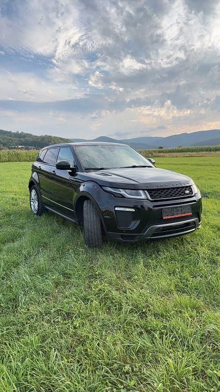 Schwarz Gebraucht 2017 Land Rover Range Rover evoque Skyview Edition SUV | 17.950 € (Fairer Preis) - Bild 1/4