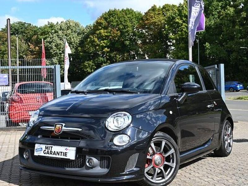 Schwarz Gebraucht 2015 Abarth 595C Turismo Cabrio | 13.990 € (Fairer Preis) - Bild 1/4