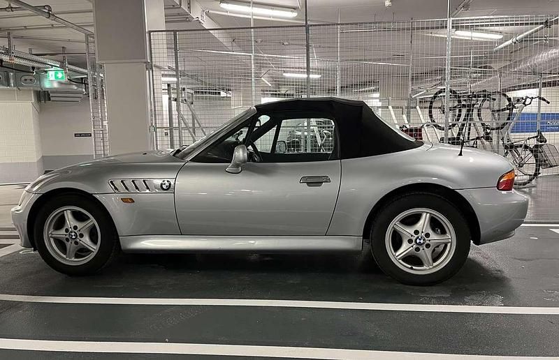Brugt BMW Z3 116 HK (85 kW) 1998 Sølv Cabriolet