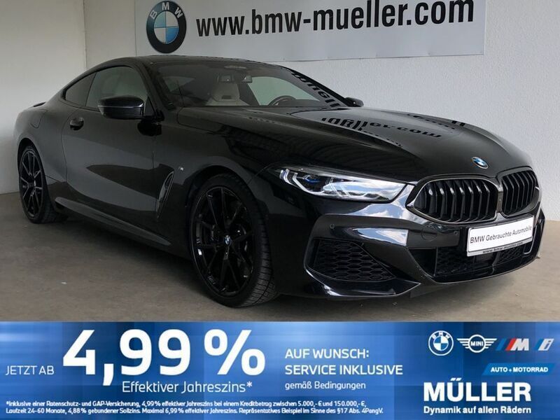 Schwarz Gebraucht 2021 BMW 840 M Sport Coupé | 59.995 € (Etwas zu teuer) - Bild 1/4