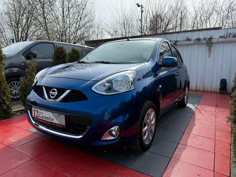 Gebraucht Nissan Micra Acenta 80 PS (58 kW) 2017 Blau Kleinwagen