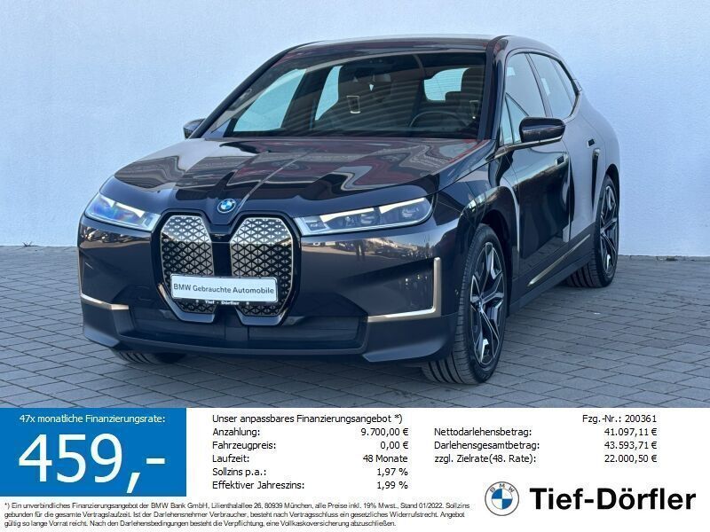 Sophistograu brillanteffekt me Gebraucht 2022 BMW iX SUV | 46.707 € (Superpreis) - Bild 1/4