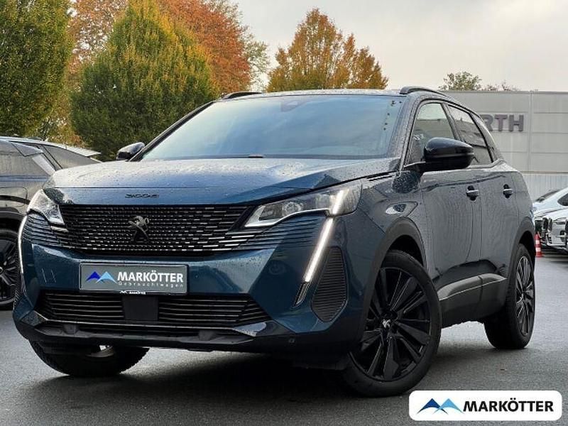 Blau Gebraucht 2023 Peugeot 3008 GTi SUV | 26.250 € (Fairer Preis) - Bild 1/4