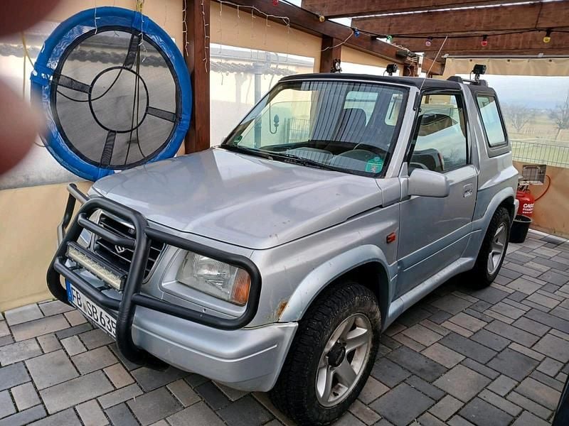 Gebraucht Suzuki Vitara 132 PS (97 kW) 1999 Silber Cabrio