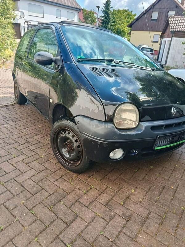 Schwarz Gebraucht 2003 Renault Twingo Authentique Kleinwagen | 800 € (Superpreis) - Bild 1/4