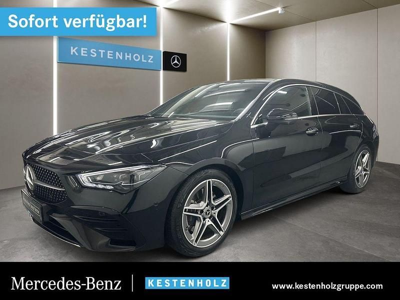 Schwarz Gebraucht 2024 Mercedes CLA200 Shooting Brake AMG line Kombi | 37.390 € (Etwas zu teuer) - Bild 1/4