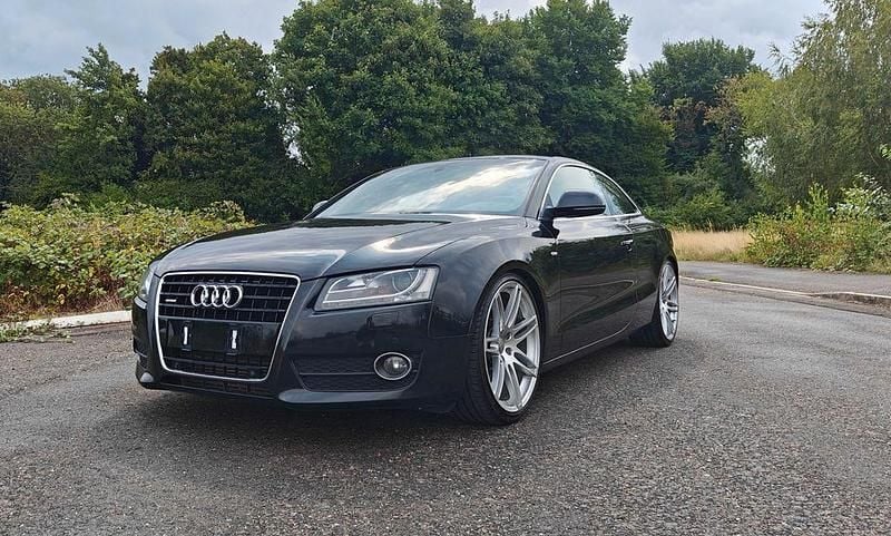 Schwarz Gebraucht 2009 Audi A5 S-Line Coupé | 10.000 € (Fairer Preis) - Bild 1/4