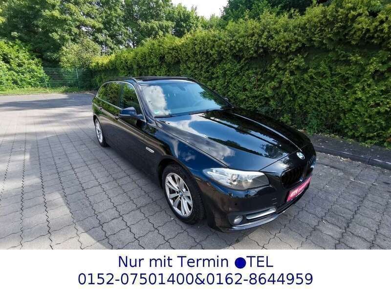 Schwarz Gebraucht 2014 BMW 520 Kombi | 8.900 € (Superpreis) - Bild 1/4