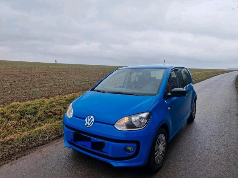 Blau Gebraucht 2014 VW up! Kleinwagen | 3.300 € (Superpreis) - Bild 1/4