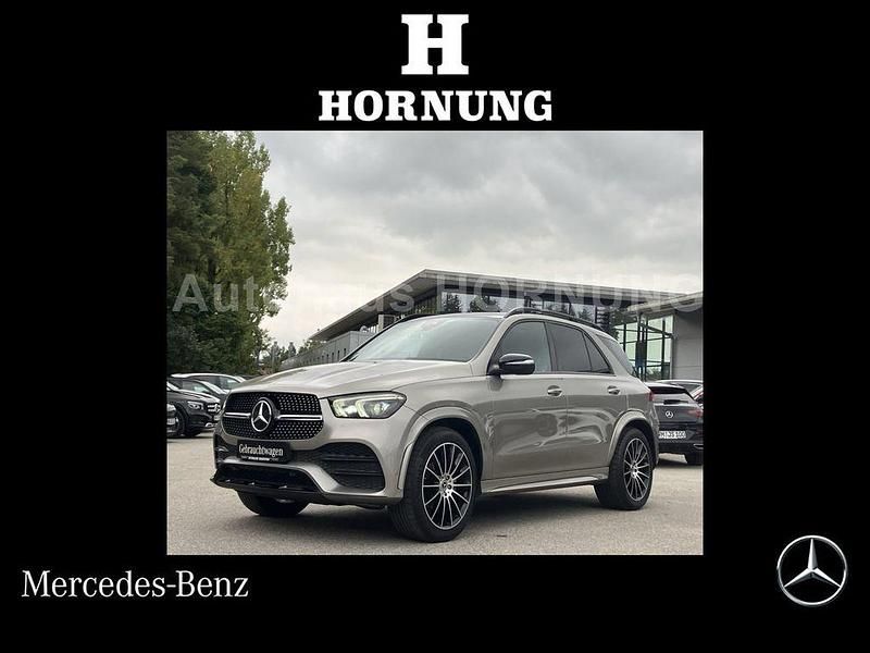 Mojavesilber metalliclack Gebraucht 2021 Mercedes GLE300 AMG SUV | 52.900 € (Guter Preis) - Bild 1/4