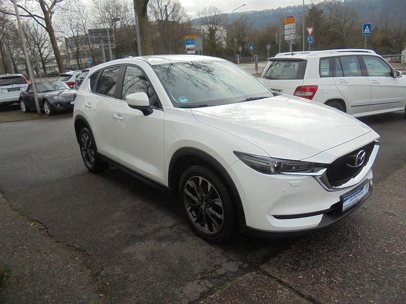 Gebraucht Mazda CX-5 Exclusive-Line 150 PS (110 kW) 2018 Weiß SUV