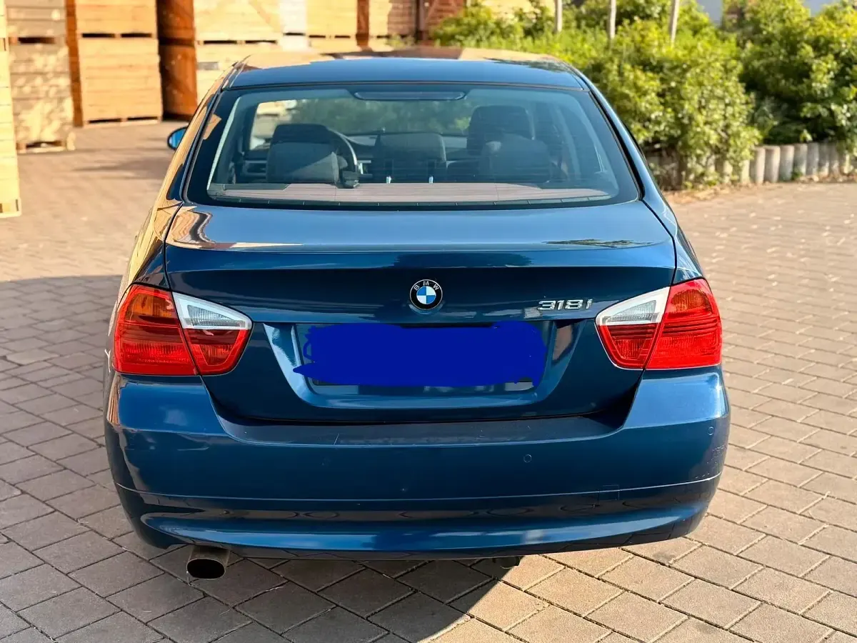 Gebraucht BMW 318 2006 Blau Limousine