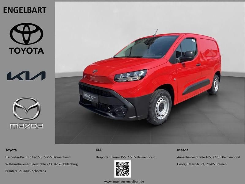 Rot Neu 2025 Toyota Proace City Van | 23.190 € (Fairer Preis) - Bild 1/4