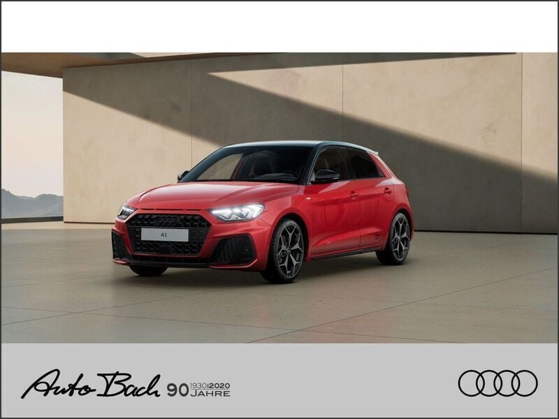 Rot (progressivrot metallic) Neu 2025 Audi A1 Sportback S-Line Kleinwagen | 35.440 € (Etwas zu teuer) - Bild 1/4