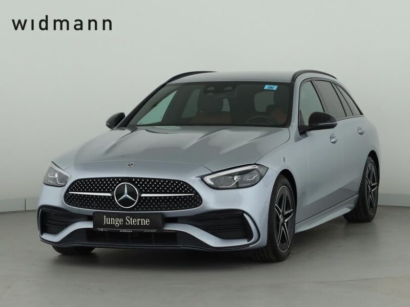 Gebraucht Mercedes C220 AMG 200 PS (147 kW) 2022 Metalliclack hightechsilber Kombi