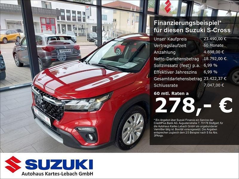 Rot Gebraucht 2024 Suzuki SX4 S-Cross Comfort SUV | 23.490 € (Guter Preis) - Bild 1/4