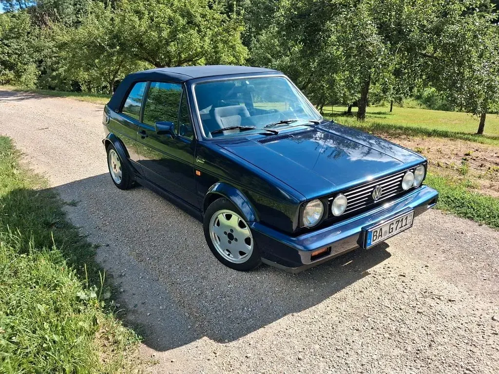 Gebraucht VW Golf Cabriolet Classicline 98 PS (72 kW) 1992 Blau Cabrio