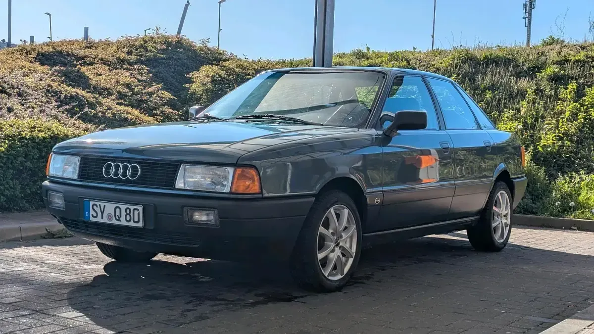 Gebraucht Audi 80 70 PS (51 kW) 1990 Blau Limousine