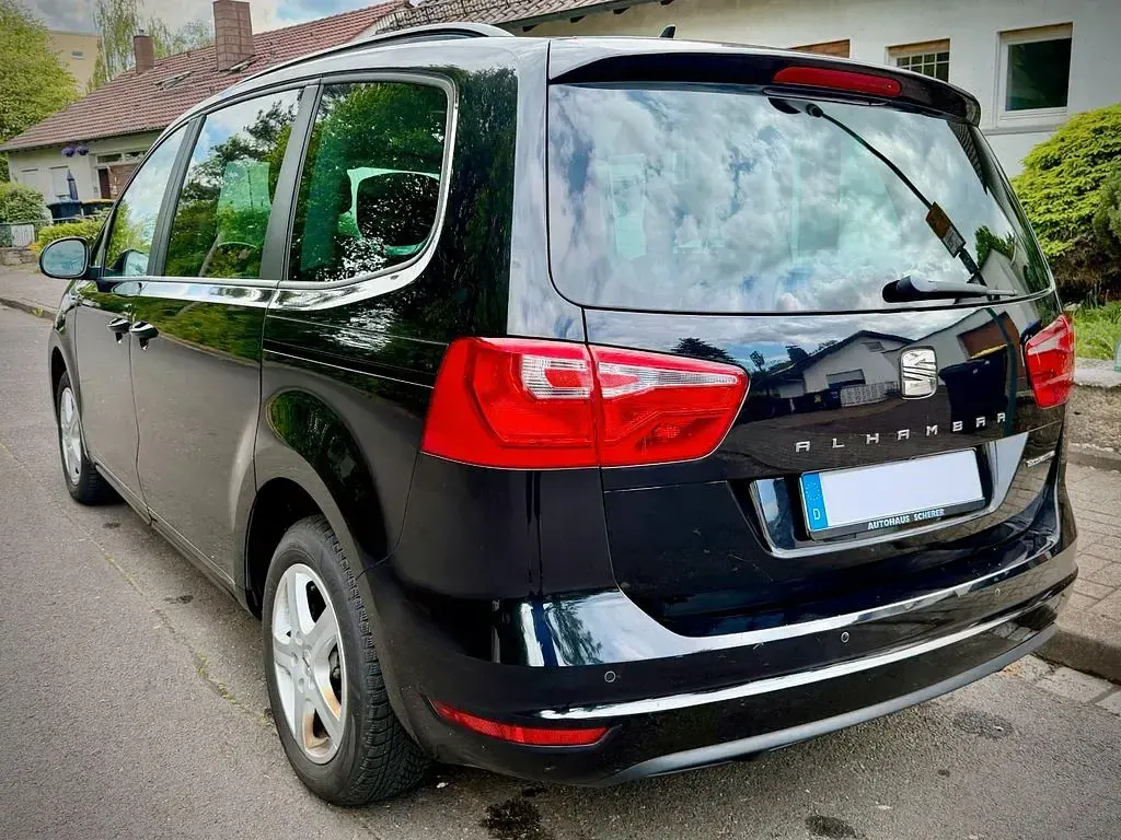 Gebraucht Seat Alhambra Style 140 PS (102 kW) 2014 Schwarz Van / Kleinbus