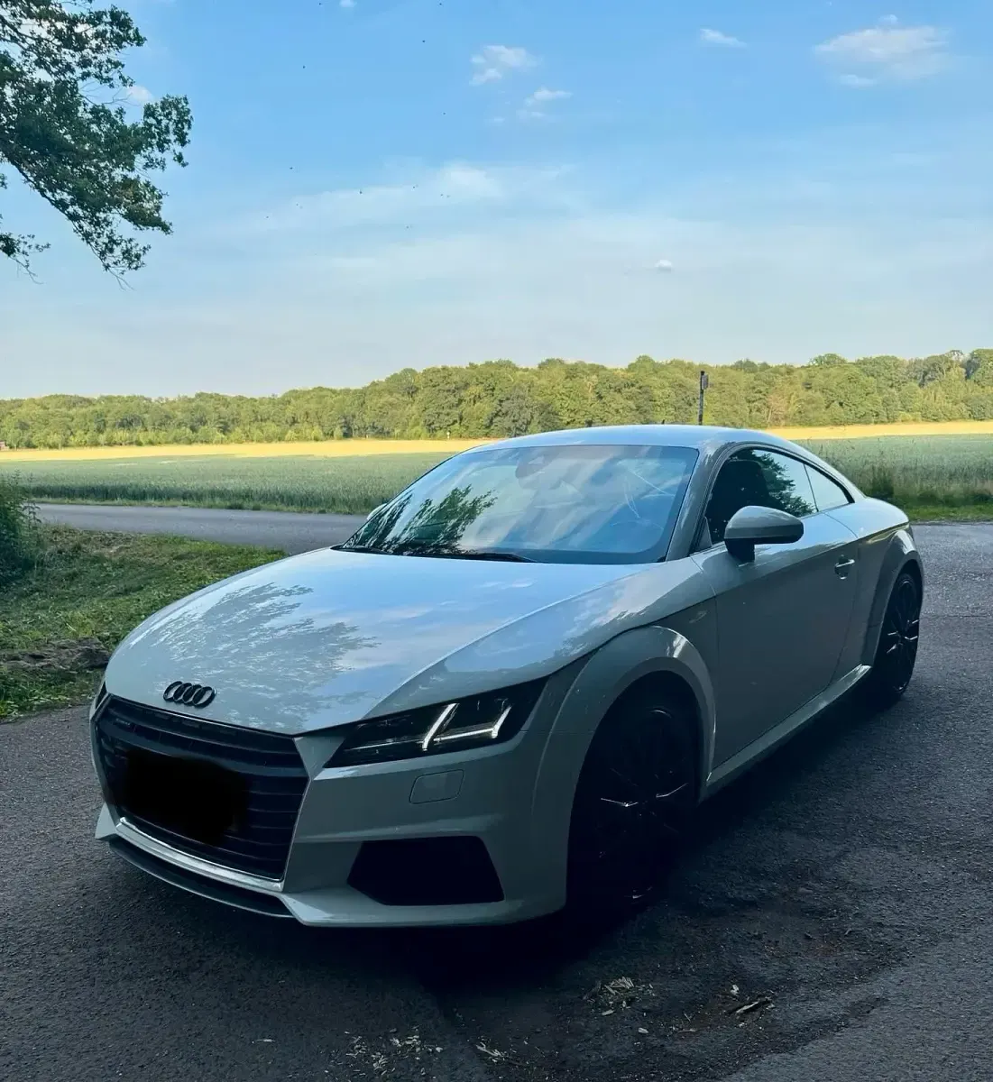 Gebraucht Audi TT Ambiente 230 PS (169 kW) 2014 Weiß Coupé