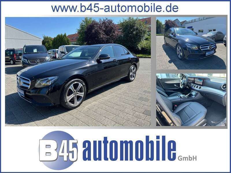 Obsidianschwarz metalliclack Gebraucht 2017 Mercedes E400 Avantgarde Limousine | 26.900 € (Fairer Preis) - Bild 1/4