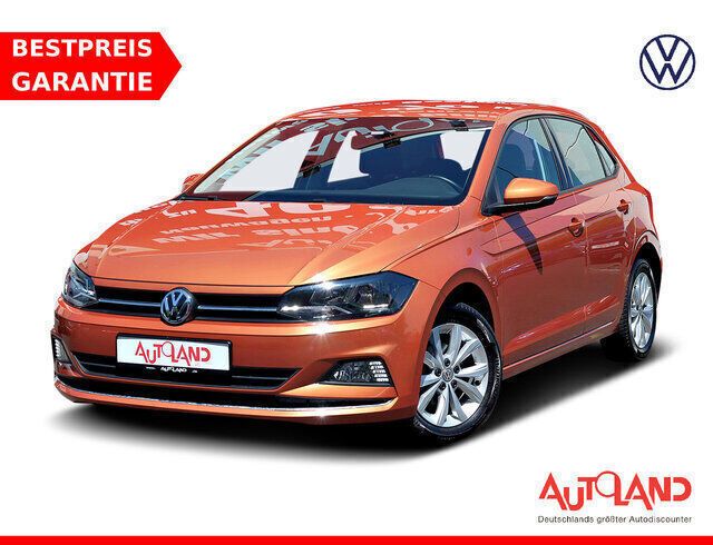 Orange Gebraucht 2019 VW Polo Highline Kleinwagen | 18.490 € (Etwas zu teuer) - Bild 1/4