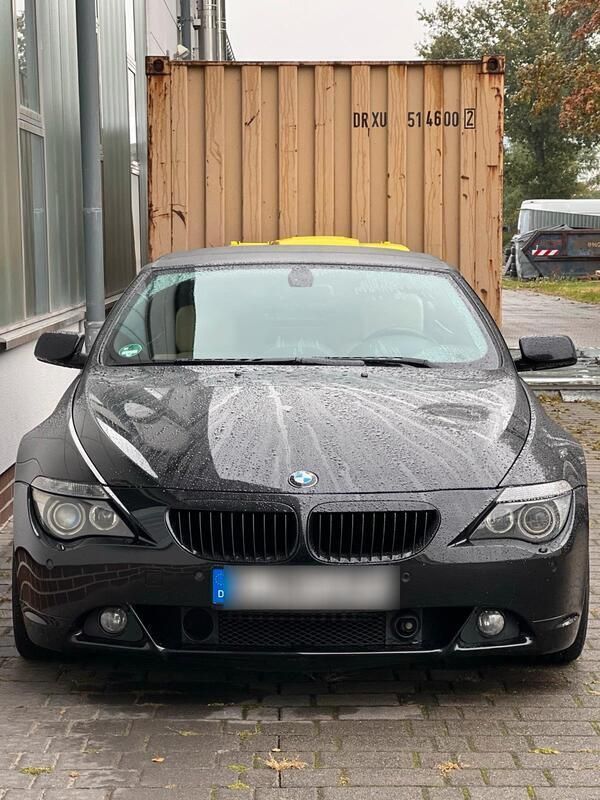 Schwarz Gebraucht 2006 BMW 650 Cabriolet Cabrio | 9.900 € (Superpreis) - Bild 1/4