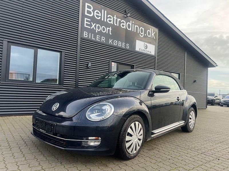 Schwarz Gebraucht 2014 VW Beetle Exclusive Cabrio | 10.400 € (Guter Preis) - Bild 1/4