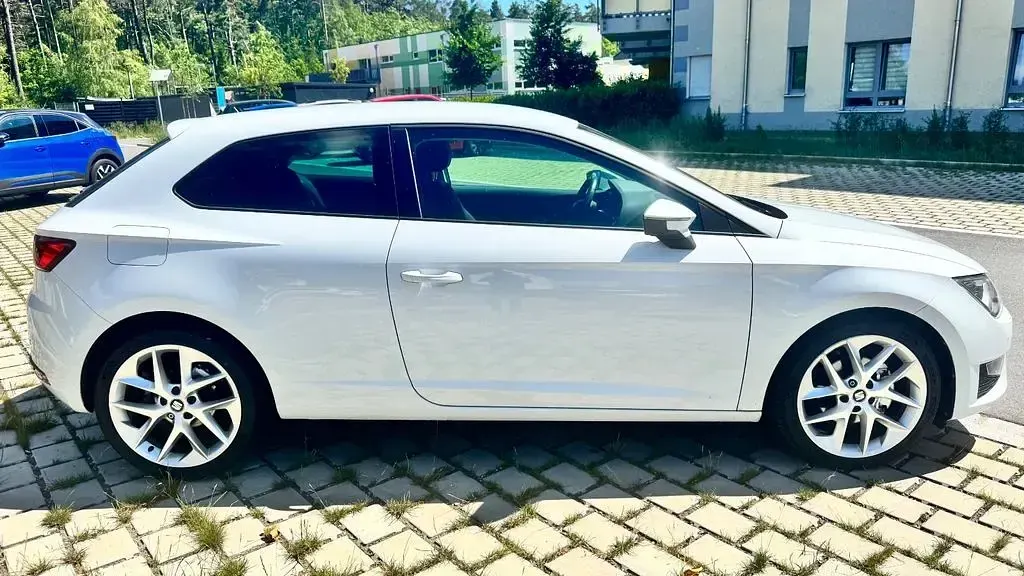 Gebraucht Seat Leon SC FR 125 PS (91 kW) 2017 Weiß Kleinwagen