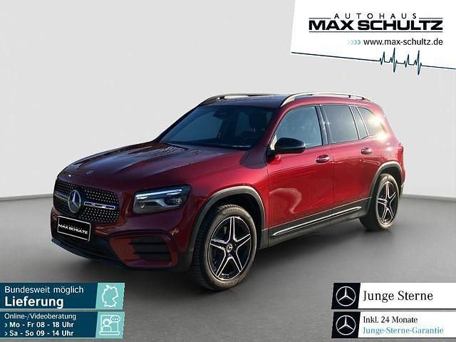Manufaktur lack manufaktur patagonienrot (metallic) Gebraucht 2025 Mercedes GLB200 AMG SUV | 40.250 € (Superpreis) - Bild 1/4