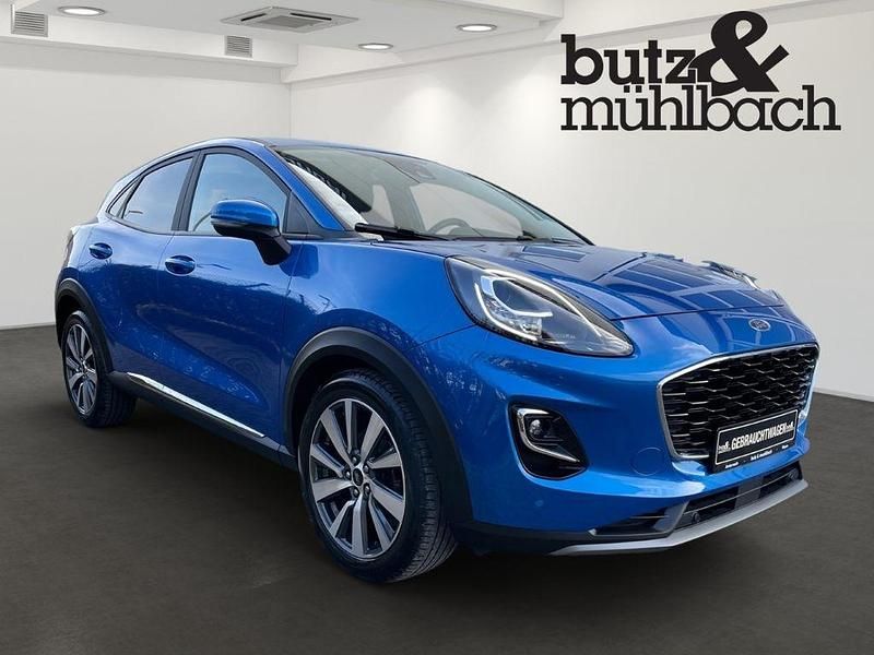 Gebraucht Ford Puma Titanium X 125 PS (91 kW) 2021 Blau SUV