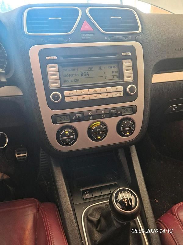 Usata VW Eos 150 CV (110 kW) 2007 Argento Cabrio