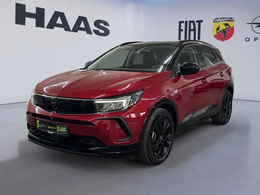Gebraucht Opel Grandland X GS Line 224 PS (164 kW) 2022 Rubin rot SUV