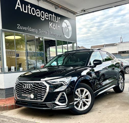 Mythosschwarz metallic Gebraucht 2024 Audi Q3 Sportback S-Line SUV | 36.990 € (Superpreis) - Bild 1/4