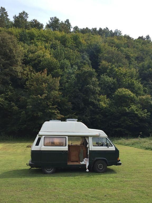Grün Gebraucht 1987 VW T3 Van | 15.000 € - Bild 1/4