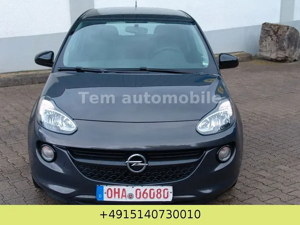 Gebraucht Opel Adam Glam 69 PS (50 kW) 2013 Grau Kleinwagen