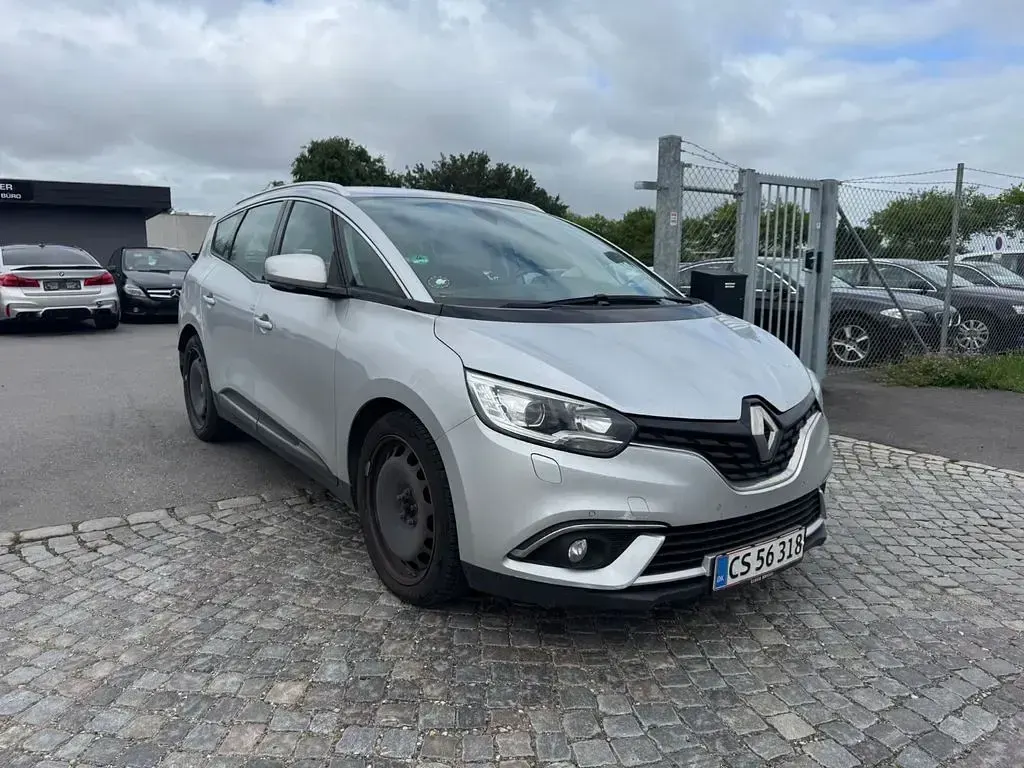 Gebraucht Renault Grand Scénic IV LIMITED 120 PS (88 kW) 2019 Silber Van / Kleinbus
