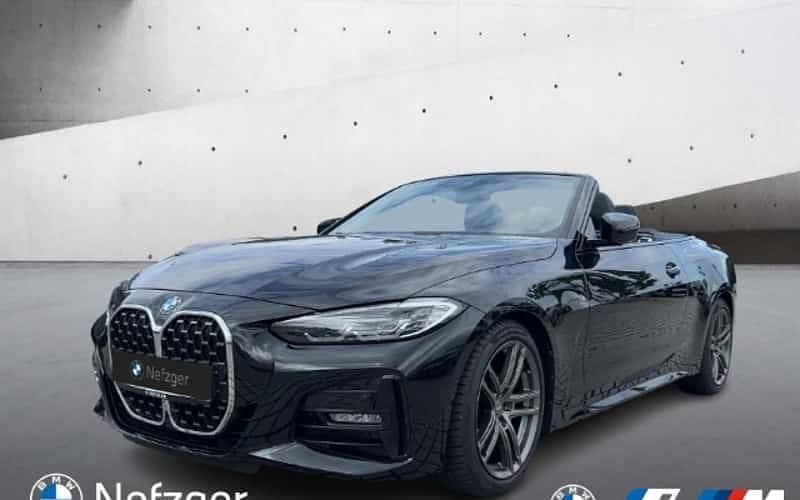 Schwarz Gebraucht 2022 BMW 420 M Sport Cabrio | 40.900 € (Guter Preis) - Bild 1/4