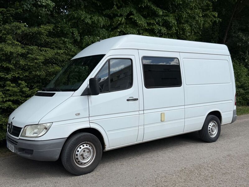 Weiß Gebraucht 2005 Mercedes Sprinter Van | 3.999 € (Superpreis) - Bild 1/4