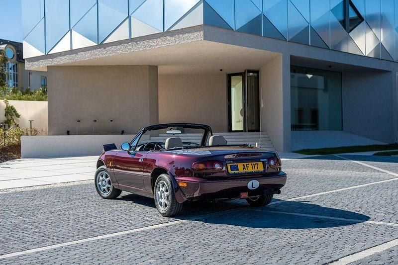 Gebraucht Mazda MX5 90 PS (66 kW) 1996 Violett Cabrio
