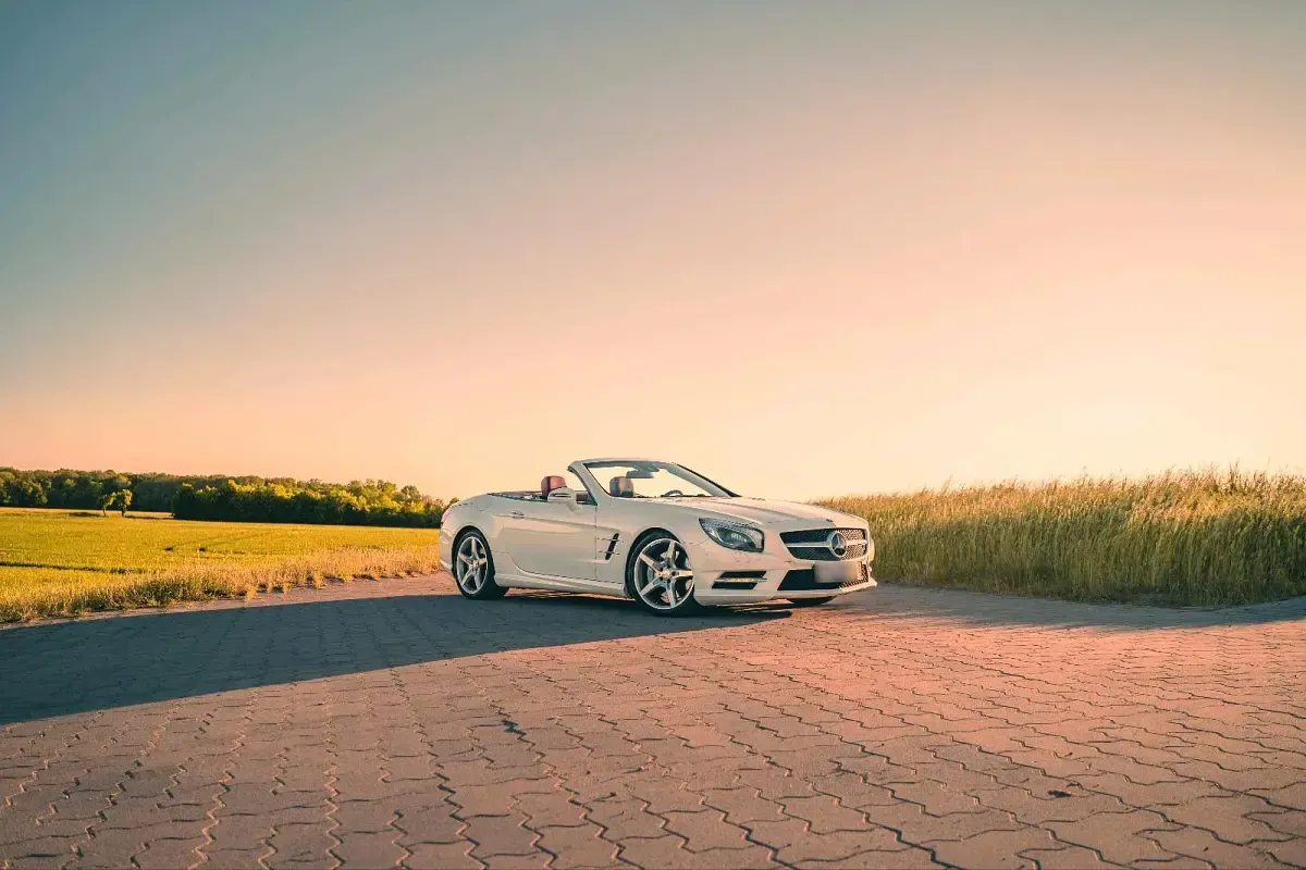 Gebraucht Mercedes SL400 AMG 333 PS (244 kW) 2014 Weiß Cabrio