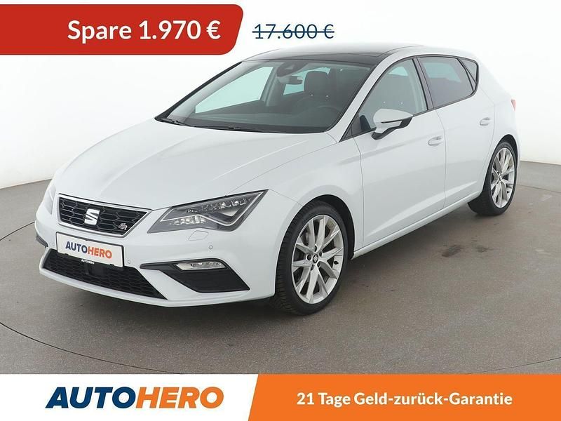 Weiß Gebraucht 2019 Seat Leon FR Limousine | 15.280 € (Guter Preis) - Bild 1/3