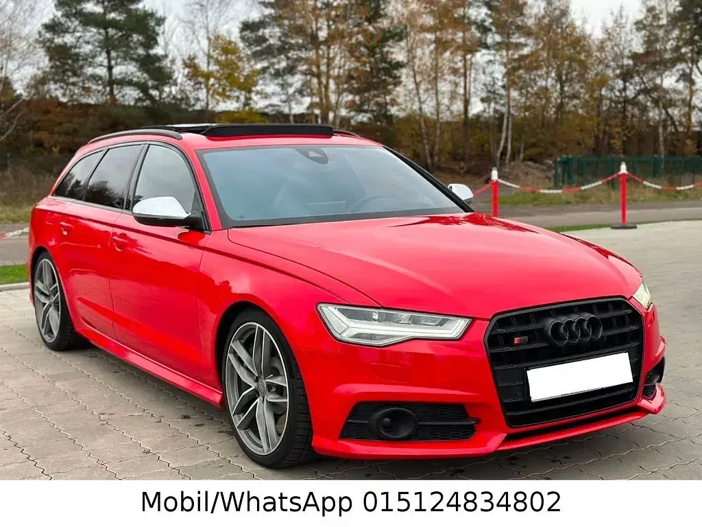 Gebraucht Audi S6 S-Line 450 PS (330 kW) 2015 Rot Kombi