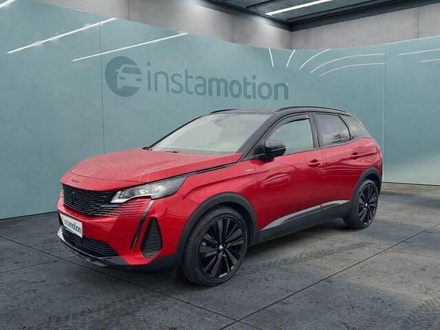 Rot Gebraucht 2022 Peugeot 3008 GTi SUV | 28.740 € (Teuer) - Bild 1/2