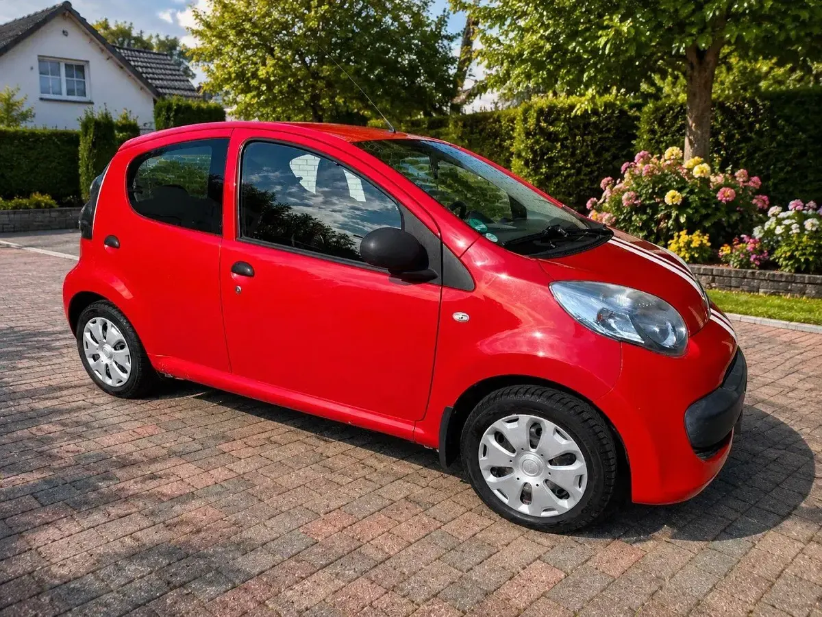 Gebraucht Citroën C1 68 PS (50 kW) 2008 Rot Kleinwagen