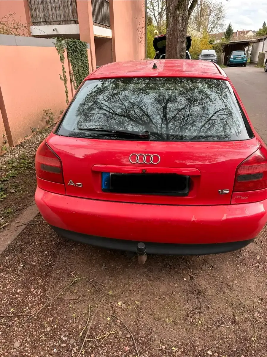 Brugt Audi A3 101 HK (74 kW) 1998 Rød Hatchback