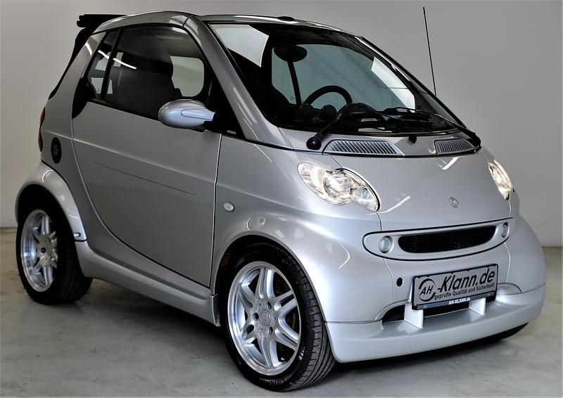 Silber Gebraucht 2004 Smart ForTwo Cabrio Brabus Cabrio | 9.999 € - Bild 1/4