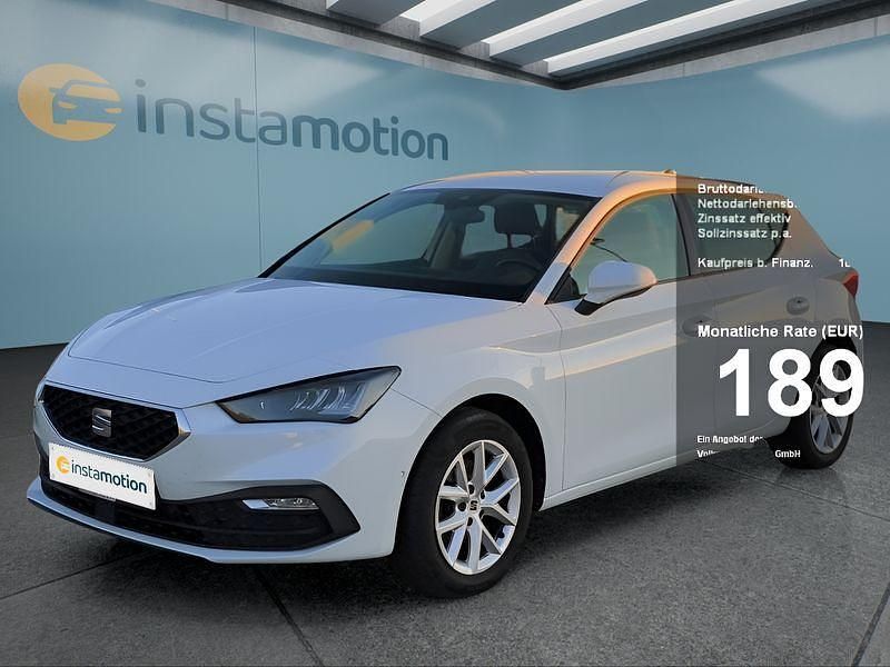 Gebraucht Seat Leon 110 PS (80 kW) 2022 Weiß Kleinwagen