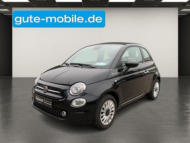 Schwarz Gebraucht 2022 Fiat 500C Dolcevita Cabrio | 14.290 € (Fairer Preis) - Bild 1/4