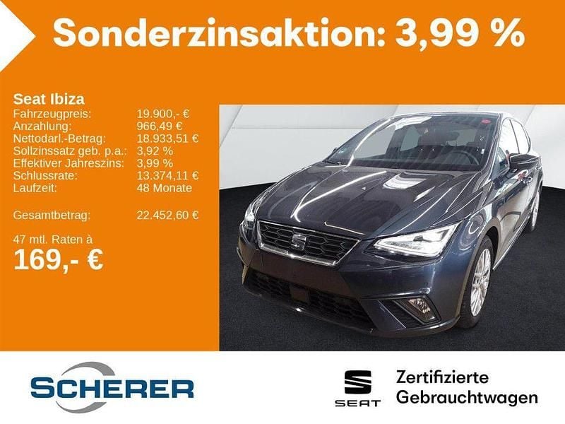 "magnetic tech" (metallic) Gebraucht 2024 Seat Ibiza FR Limousine | 19.900 € (Fairer Preis) - Bild 1/4